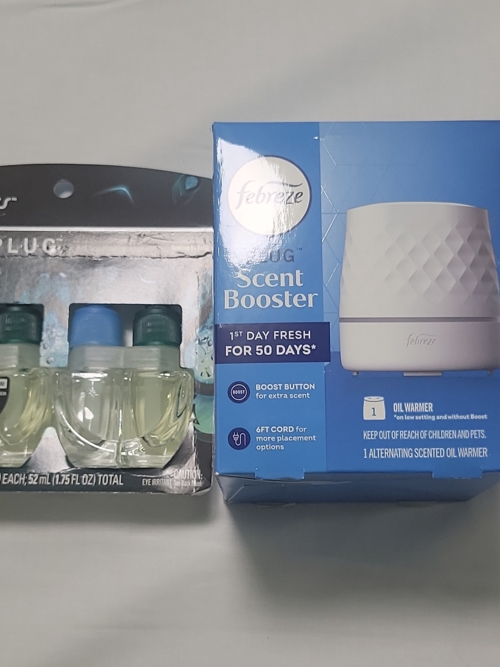 Febreze Scent Booster Oil Warmer - White